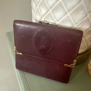 Cartier Vintage Trifold wallet